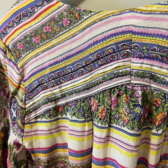 Anthropologie Maeve Ceresco Peasant Top XS/S - Picture 6 of 8